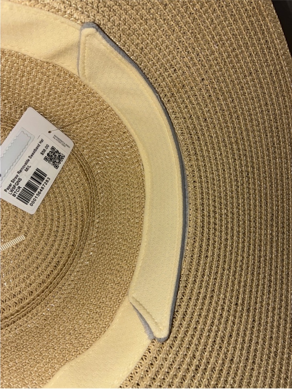 lululemon athletica Beige Wide-Brim Straw Sun Hat - Picture 4 of 5